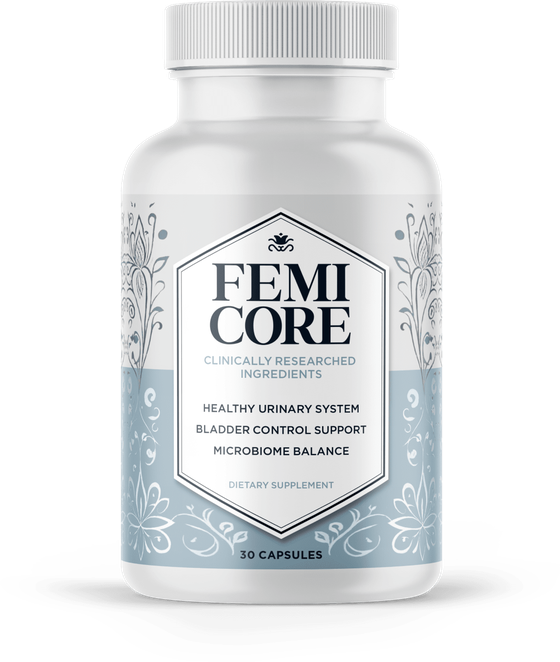 FemiCore bladder support bottle, 30 capsules