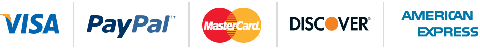 Accepted credit cards