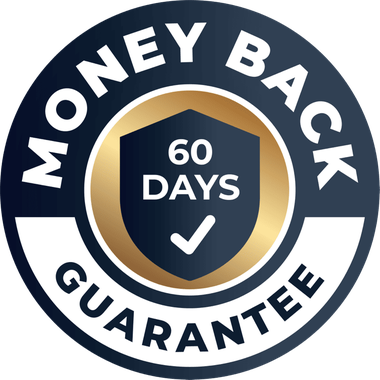 60-day money-back guarantee